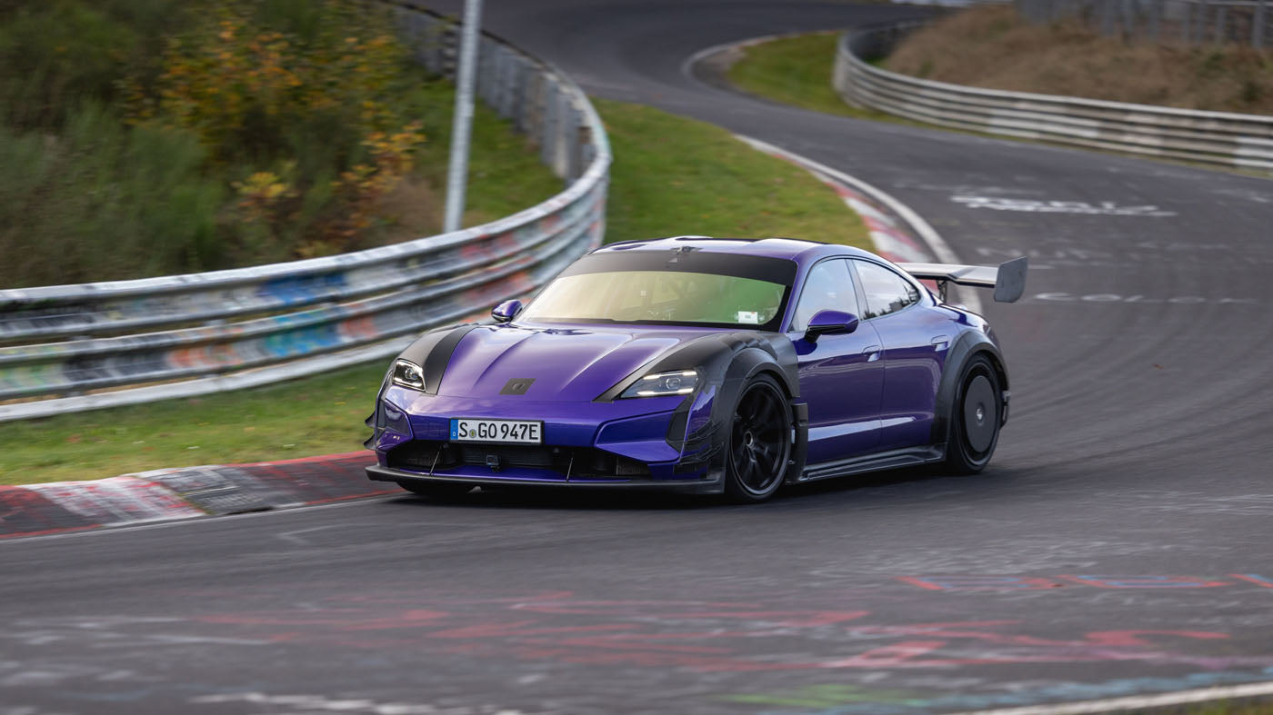 Manthey Kit Porsche Taycan Turbo GT Sets Nürburgring Record