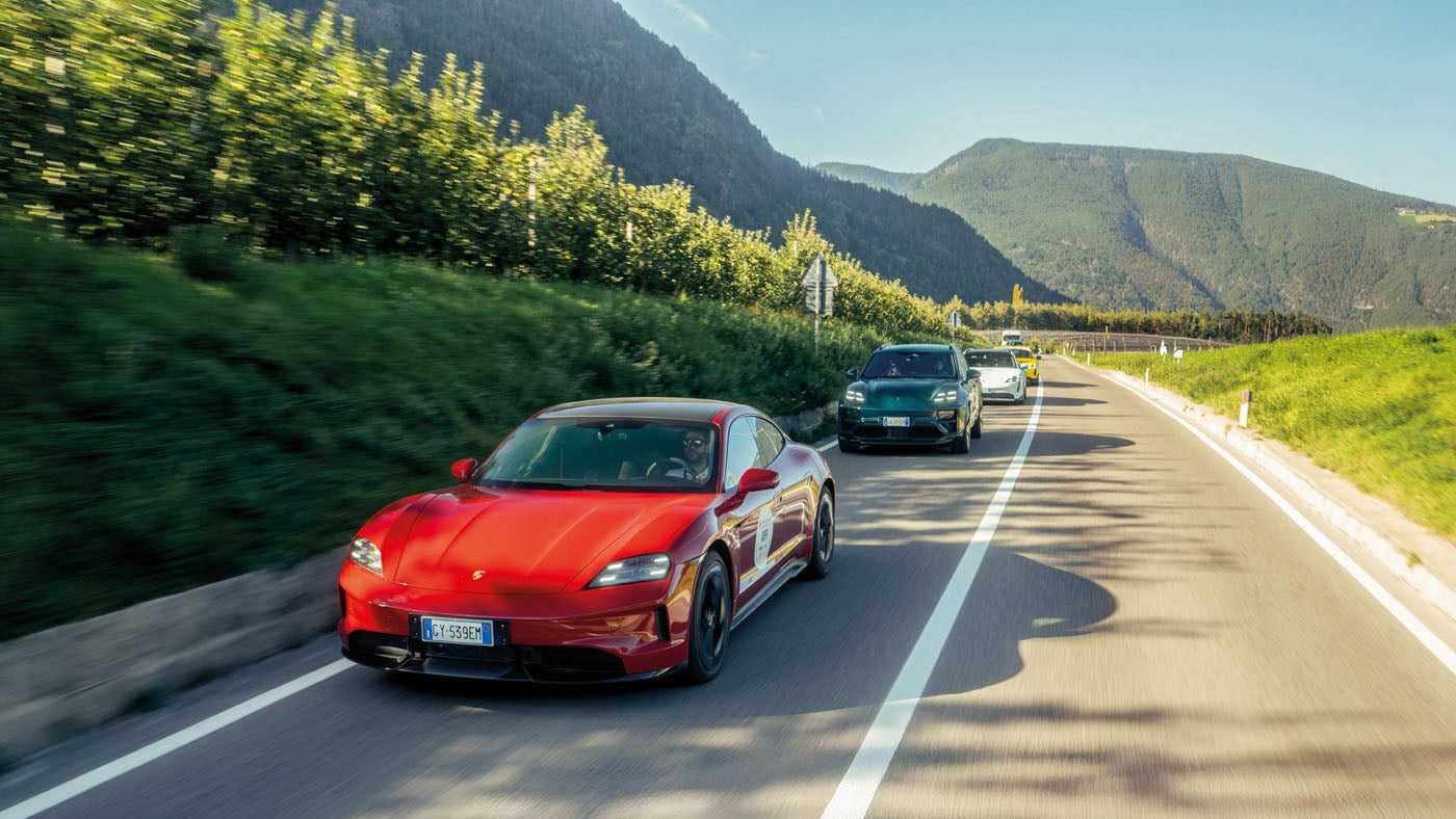 The World’s First All-Electric Porsche Club Takes A Road Trip