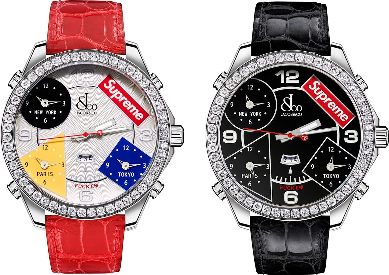 How To Buy The Jacob & Co. X Supreme Watch – duPont REGISTRY News