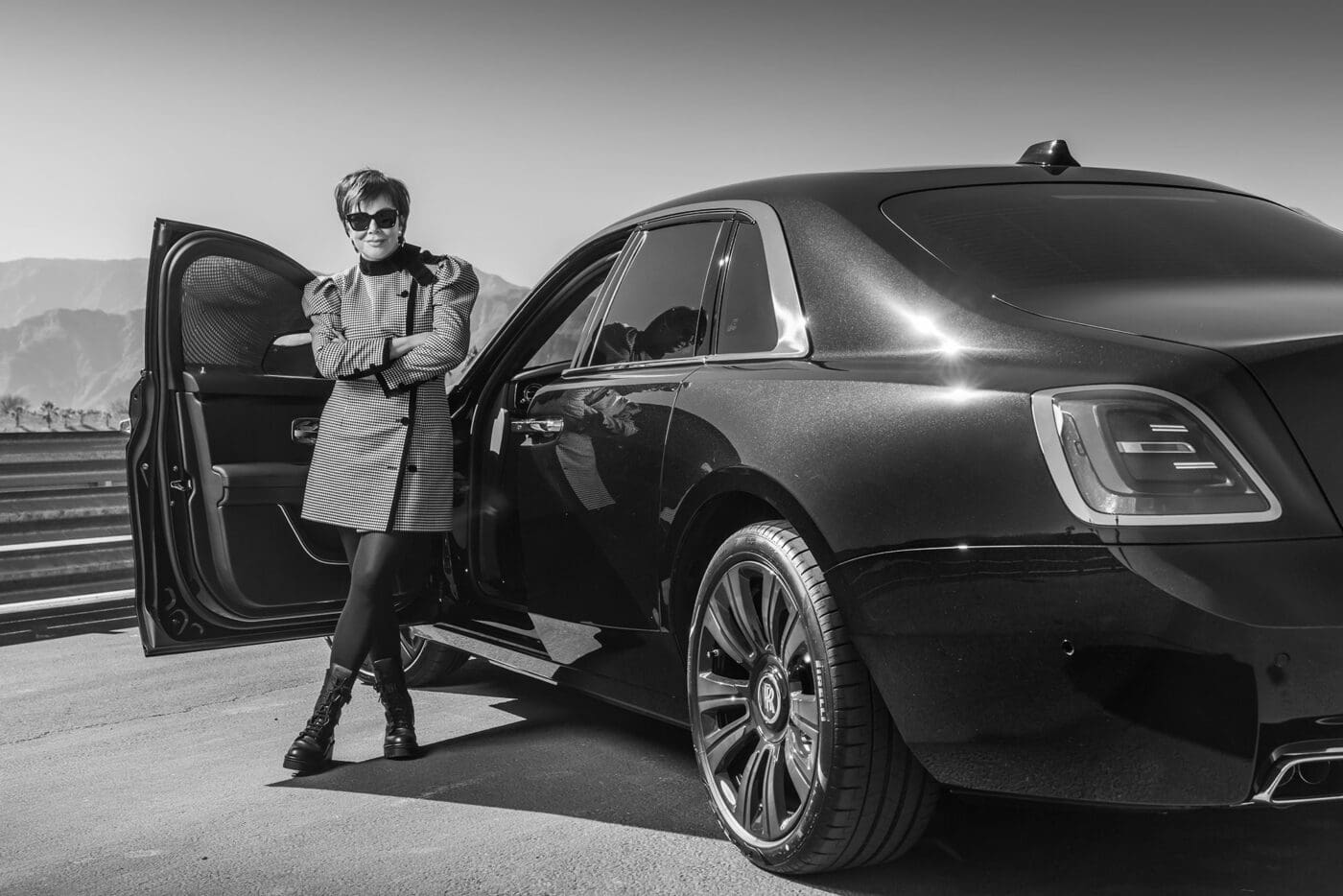 kris jenner 2021 rolls royce ghost