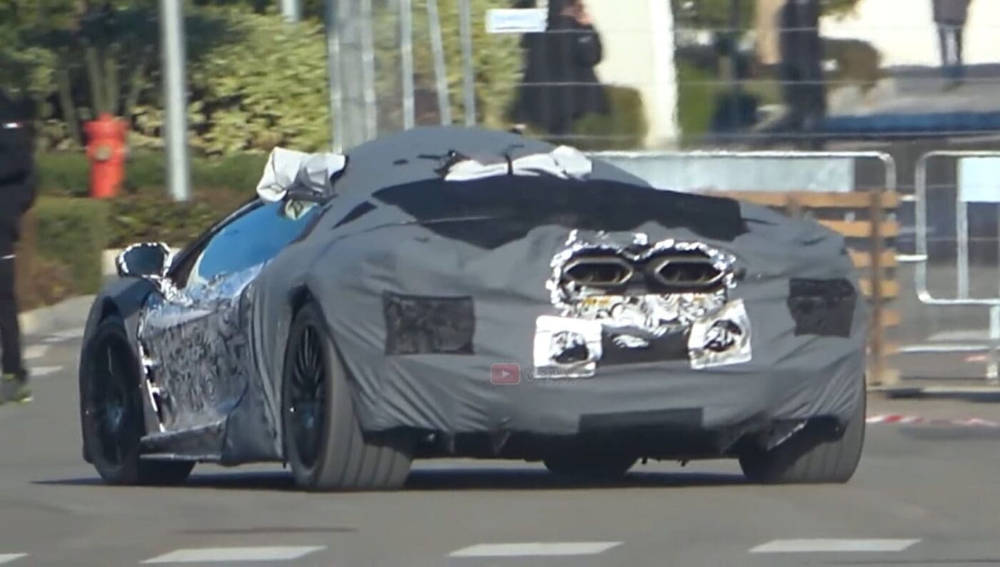 lamborghini spied