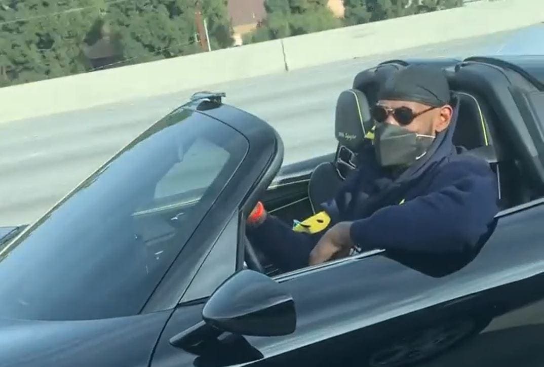 lebron james porsche 918
