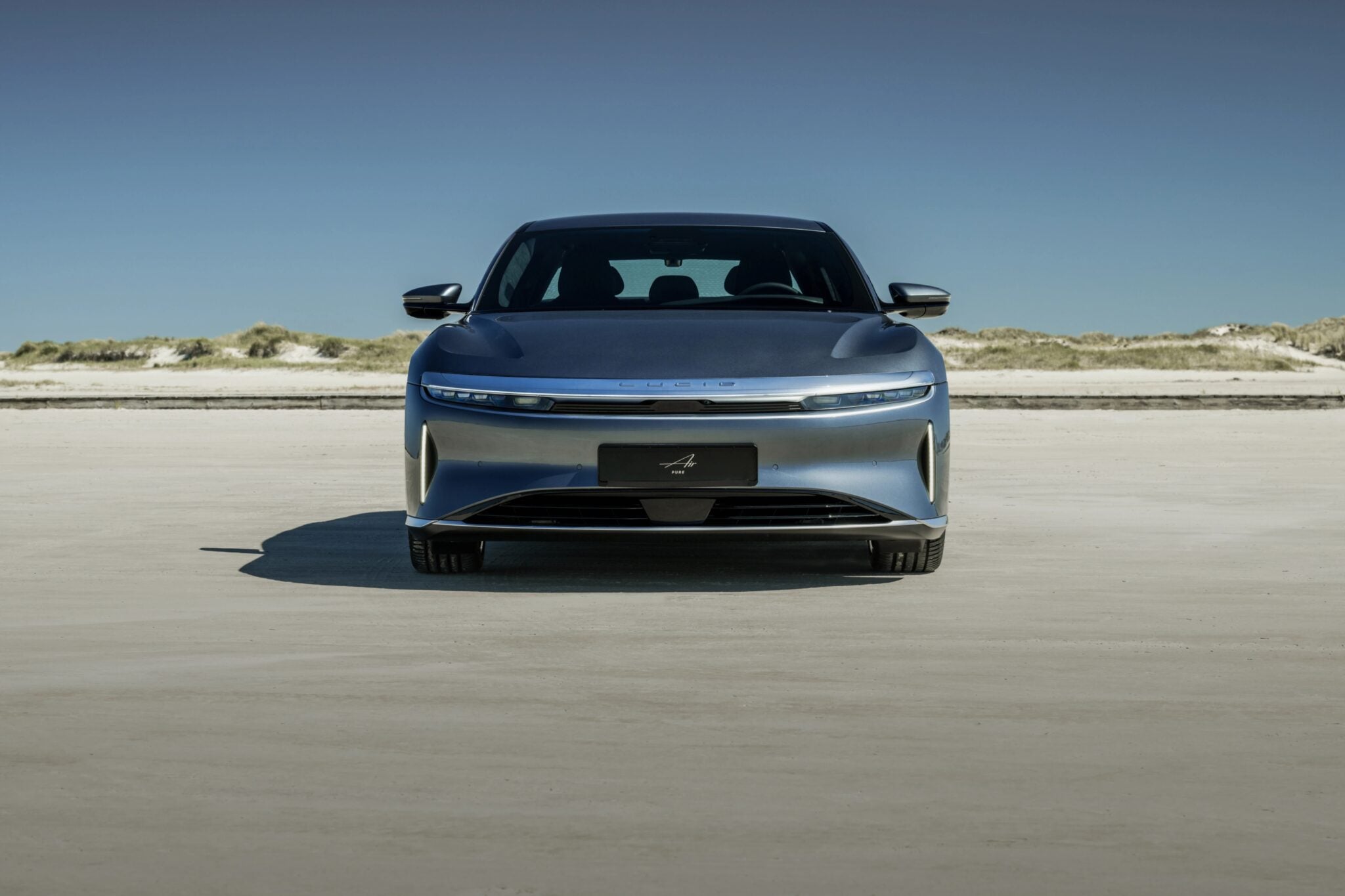 lucid air my25 front