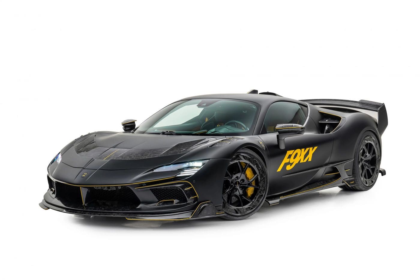 The New Mansory F9XX Gives The Ferrari SF90 Batmobile Looks And