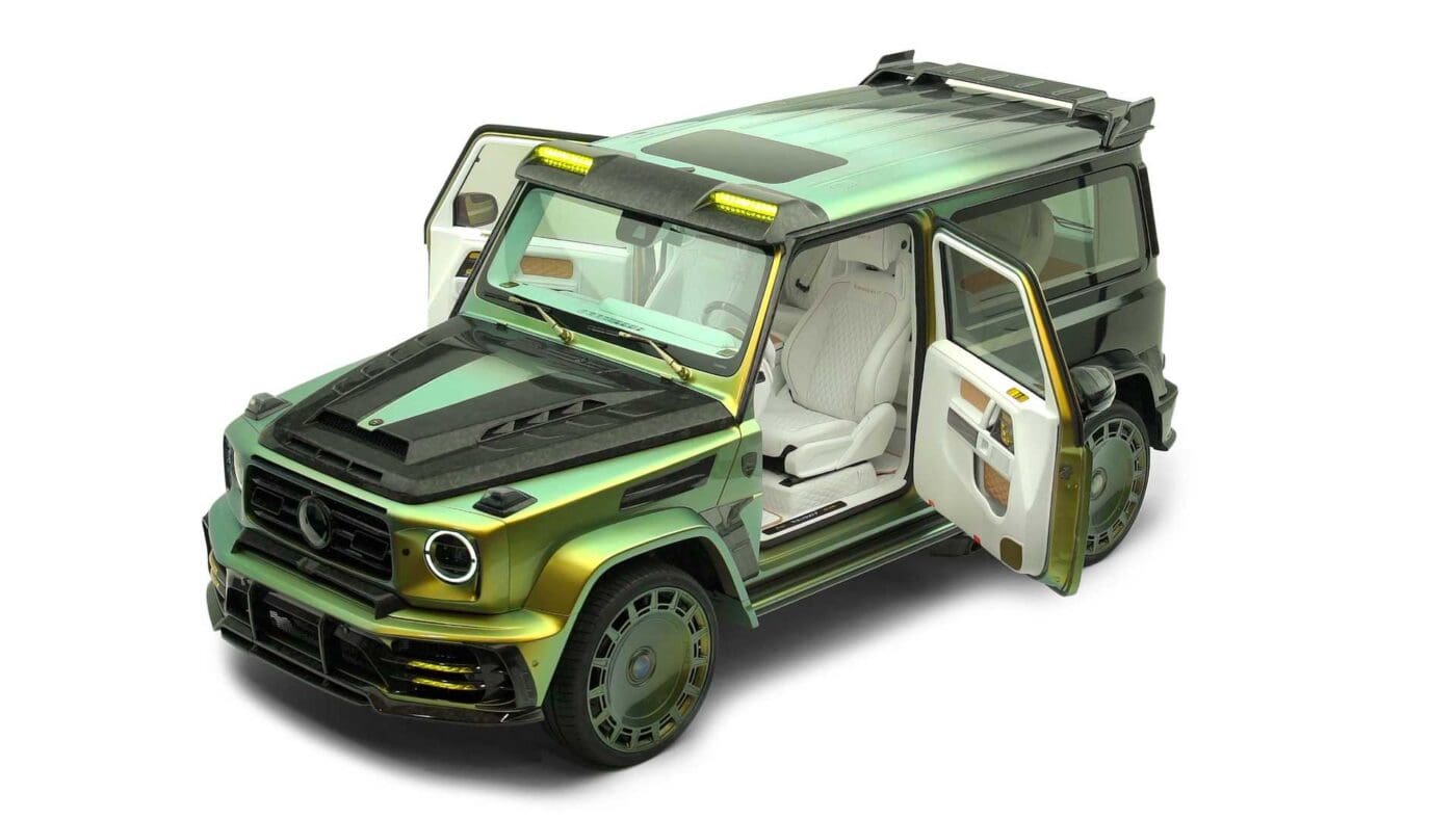 Mansory Builds 1-of-8 Custom Coupe G-Wagon With Coach-Style Doors