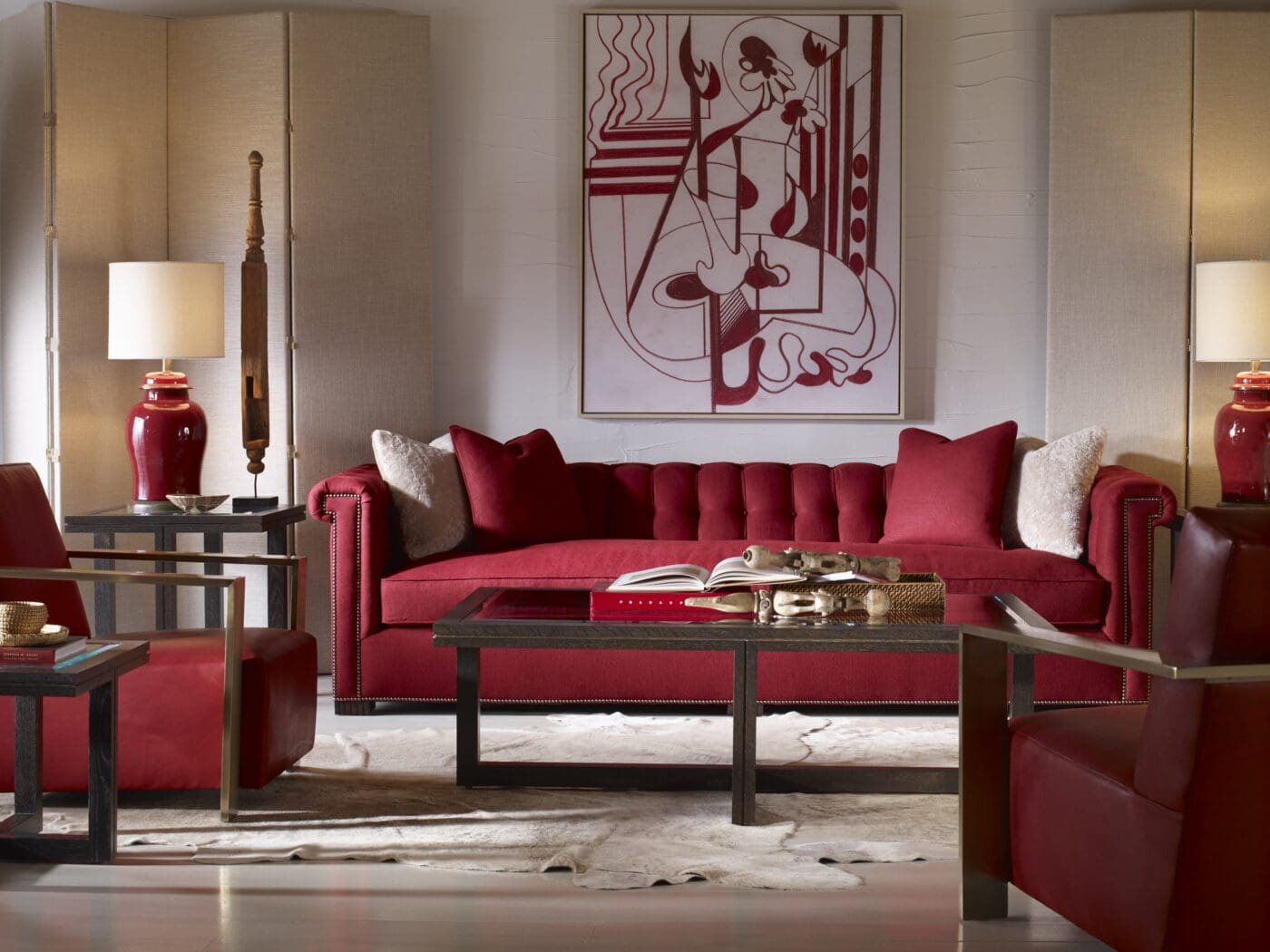 mccreerys red sofa LTD7700 1D RS WSM2016