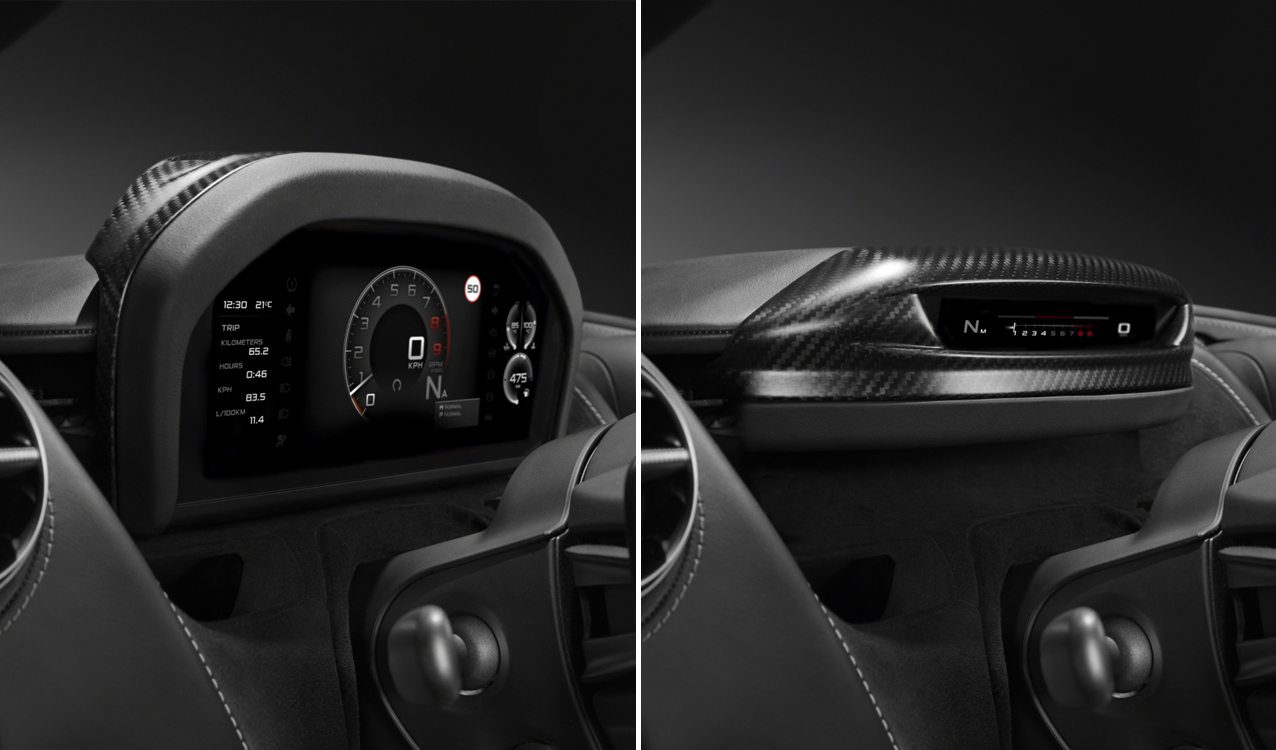 McLaren 720S Dashboard