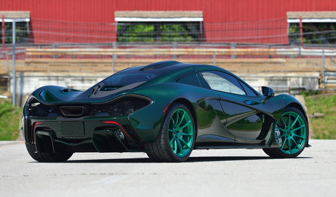 mclaren-p1-green