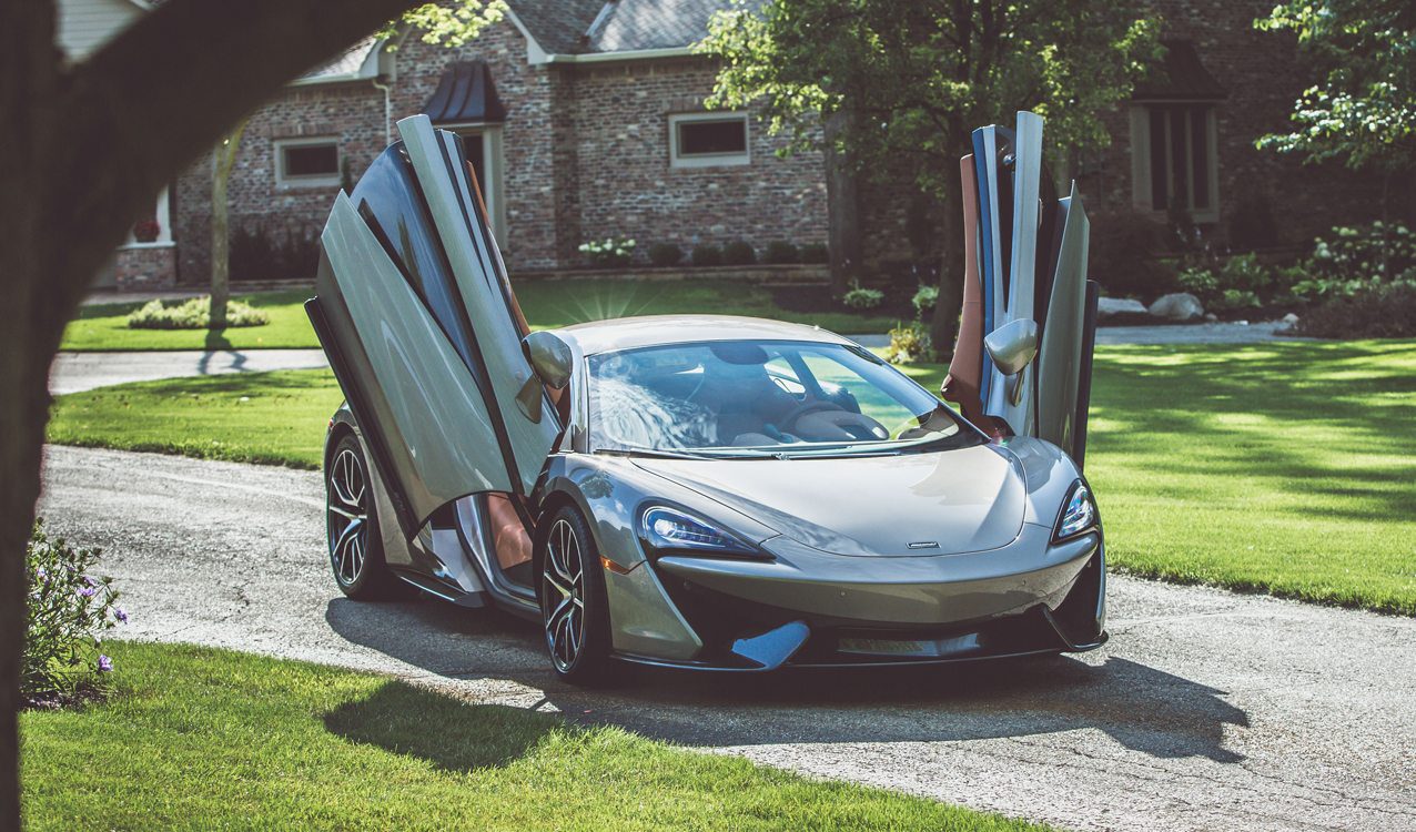 Blade Silver McLaren 570S