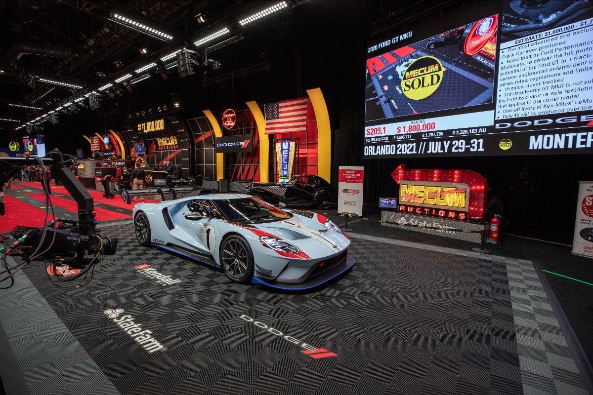 mecum indy 2021 fordgt
