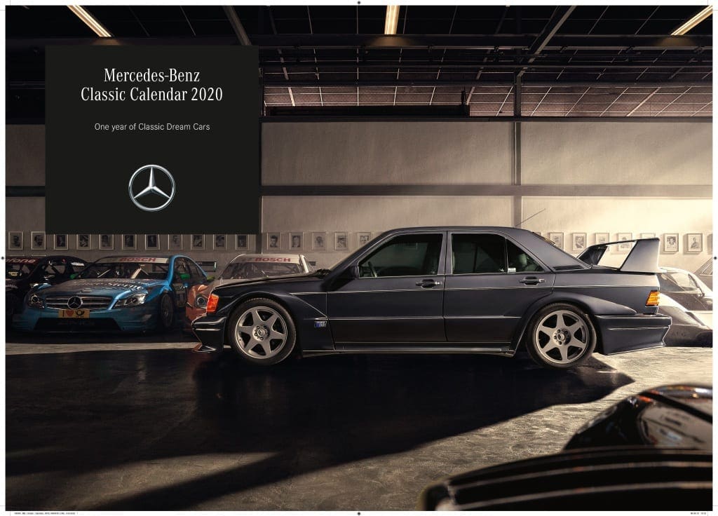 Mercedes-Benz Classic Calendar 2020: Schätze in „Heiligen Hallen“ und „Mythosräumen“Mercedes-Benz Classic Calendar 2020: Treasures in the “Holy Halls” and “Legend” rooms