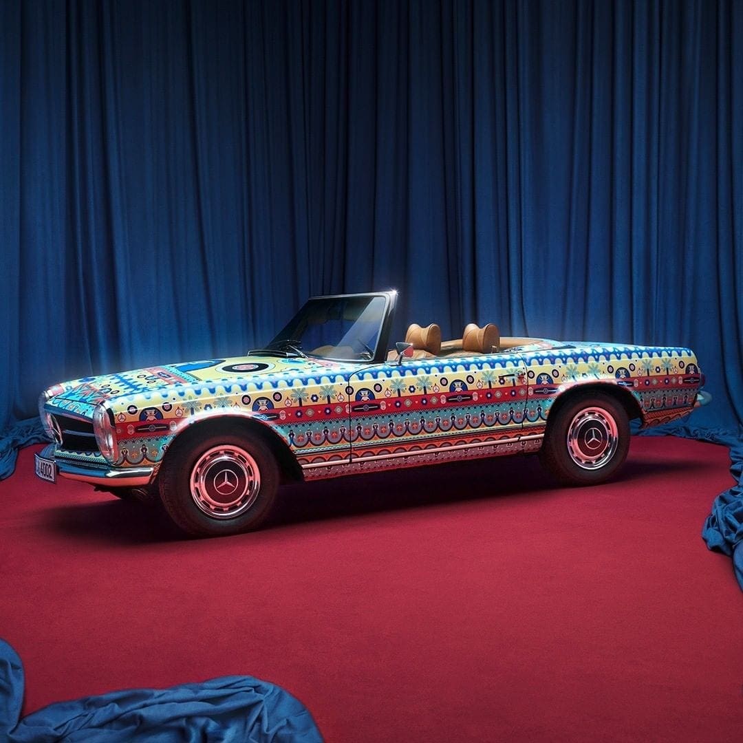 mercedes sl chritsmas 1