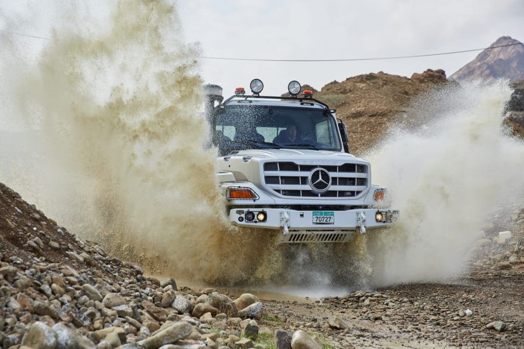 Der robuste Gelände-Lkw: Neuer Mercedes-Benz ZetrosThe robust off-road truck: the new Mercedes-Benz Zetros