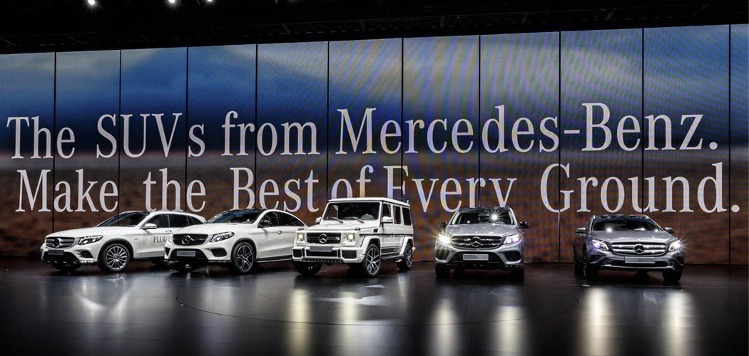 Mercedes-Benz Cars auf der IAA 2015Mercedes-Benz Cars at the IAA 2015