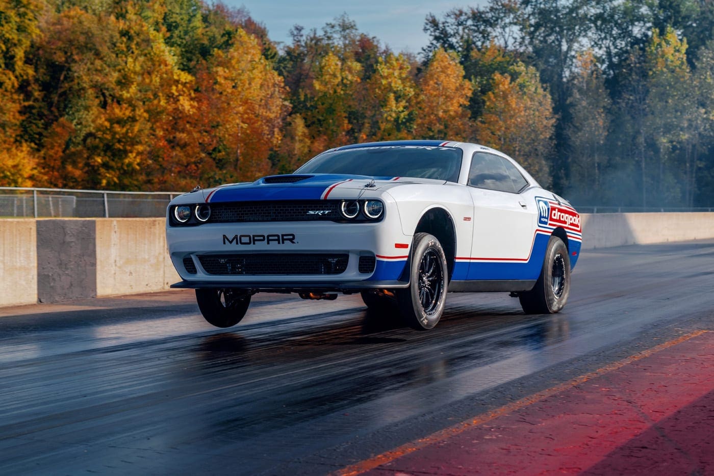 The 2021 Dodge Challenger Mopar Drag Pak is the quickest, fastes