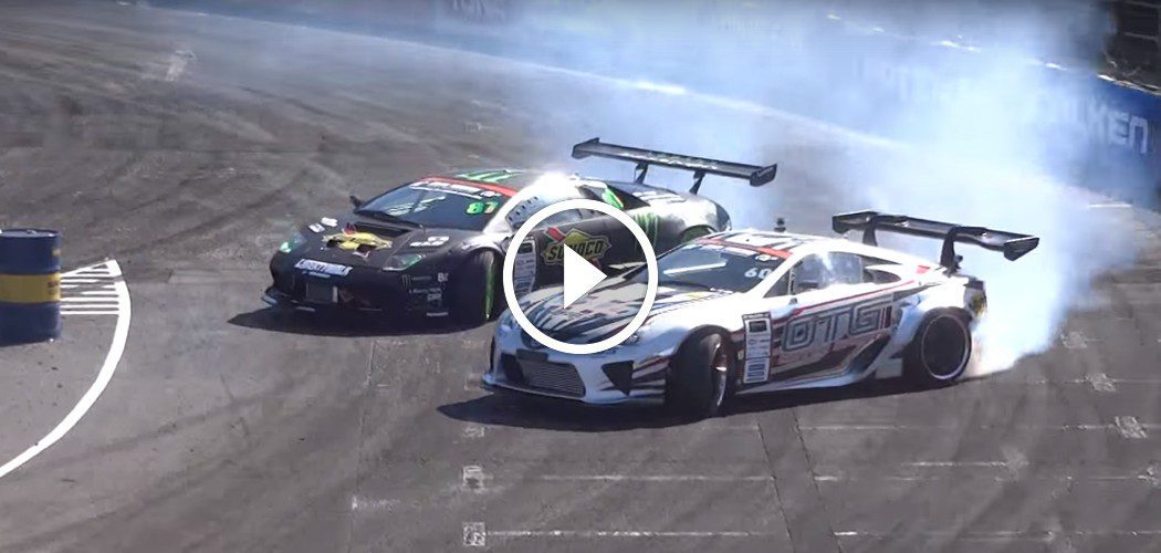 Drift Battle: Lamborghini Murcielago vs Lexus LFA – duPont