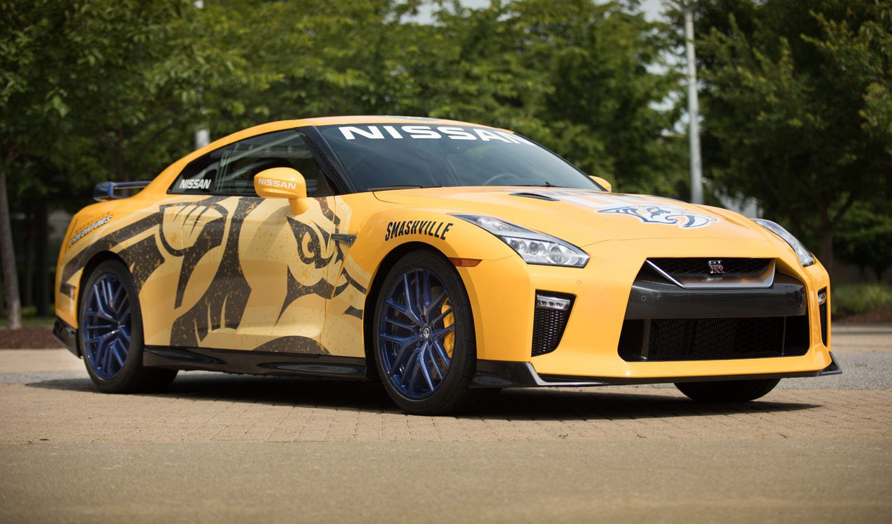 Nashville Predators Themed Nissan GT-R 