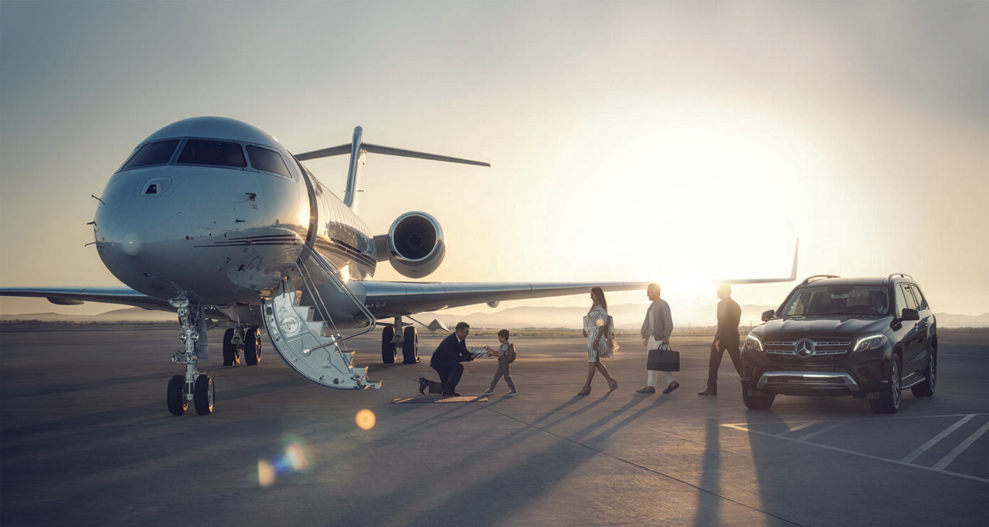 Airliner on Parking Apron