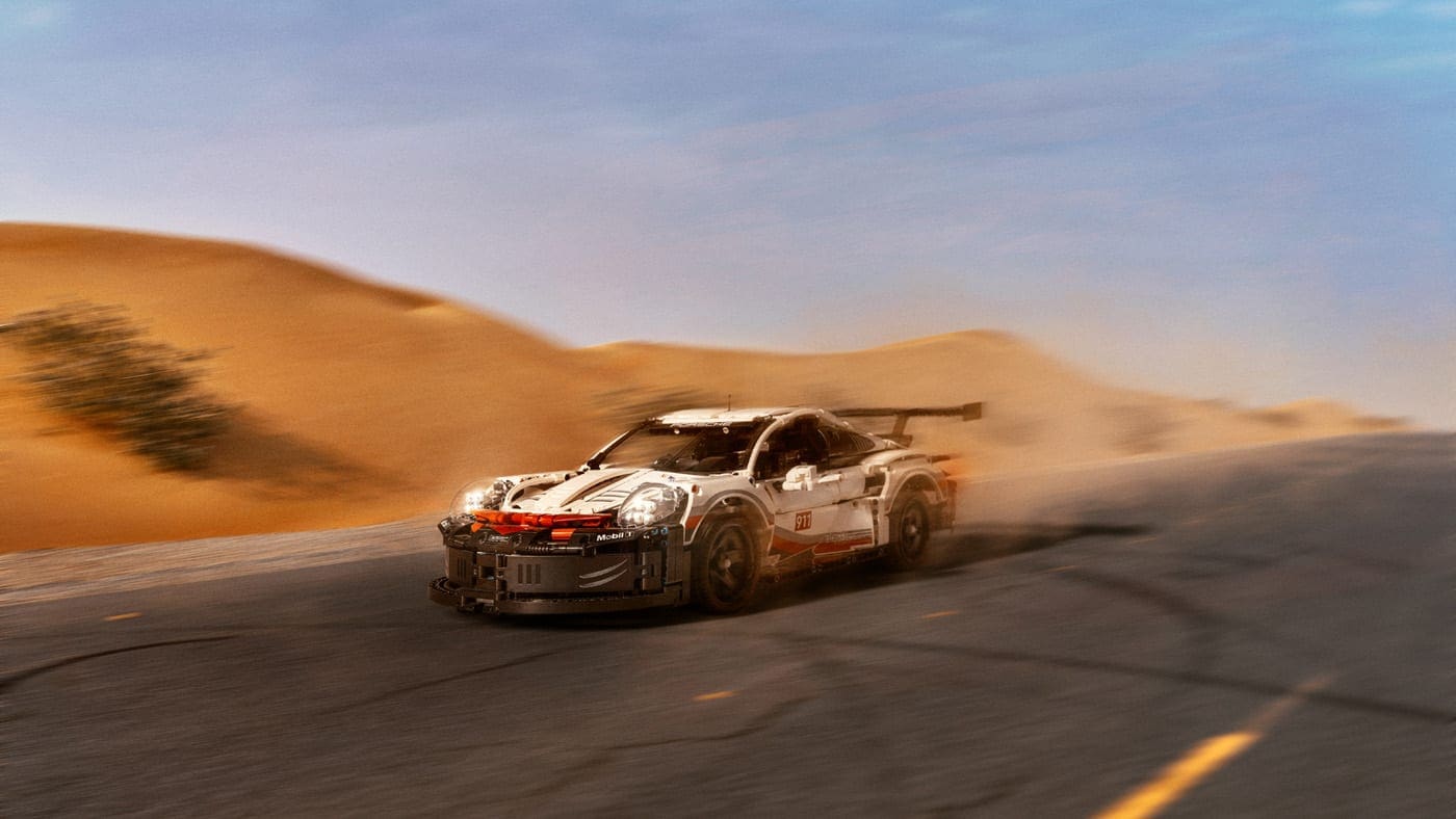 porsche 911 rsr lego 1
