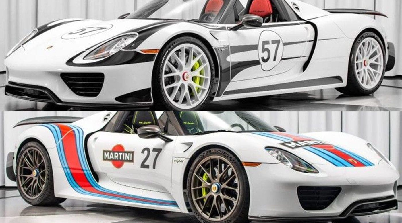 Unique Pair of Porsche 918 Hypercars for Sale in Florida – duPont