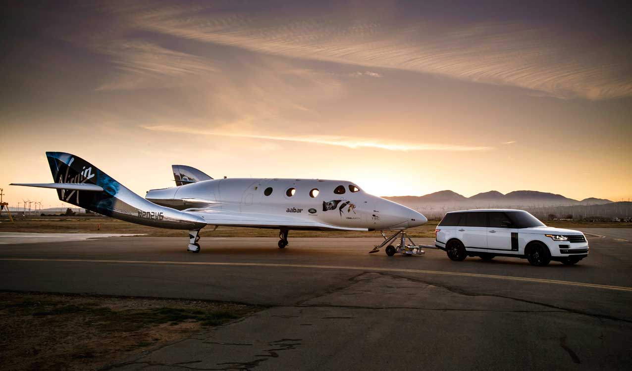 Range Rover Helps Unveil New Spaceship – duPont REGISTRY News