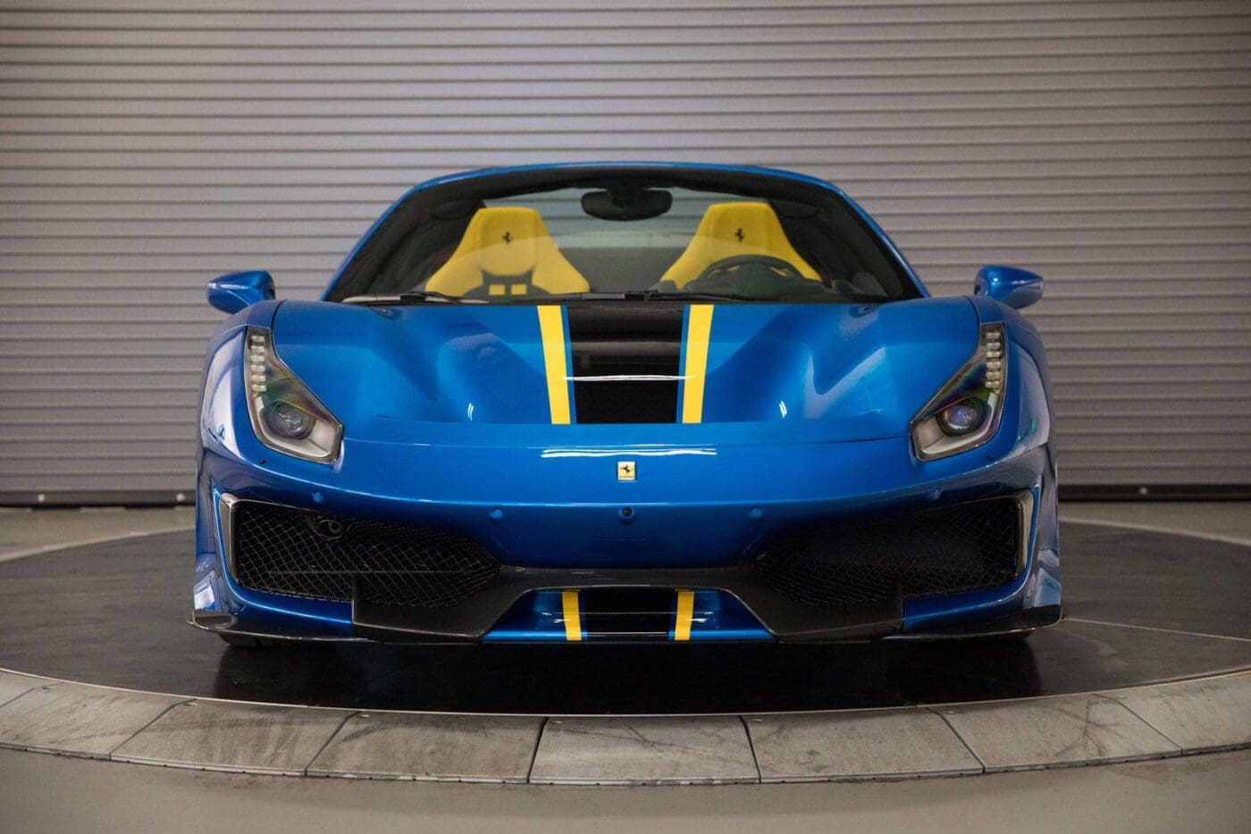 Check The Spec: Ferrari 488 Pista Spider Finished in Blu Corsa
