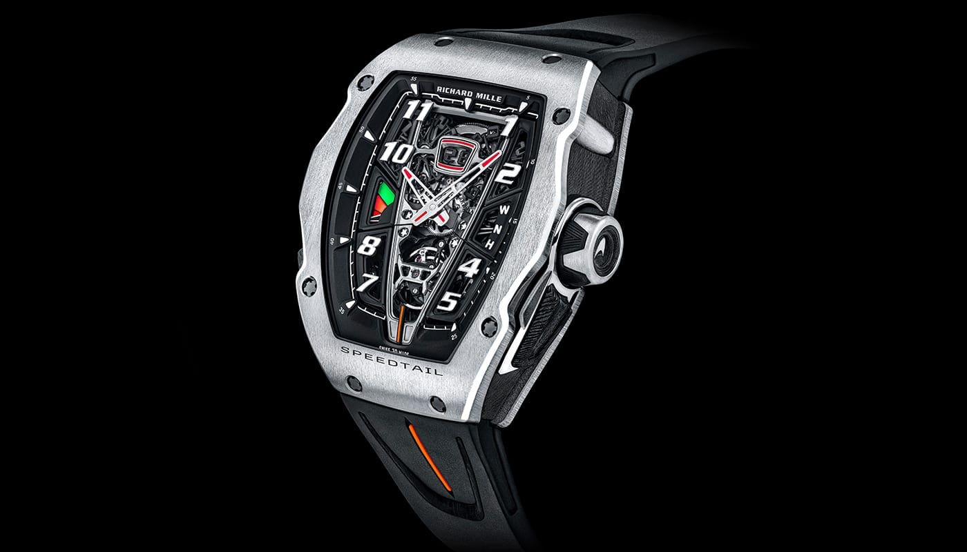 McLaren and Richard Mille Reveal the RM 40-01 Speedtail Watch