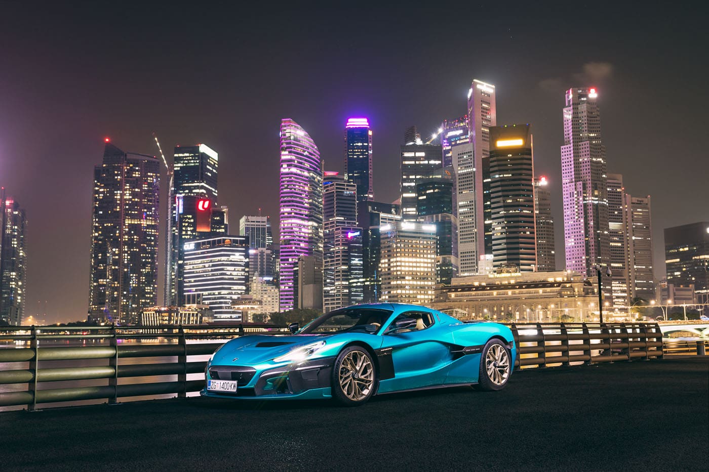 rimac nevera in singapore 1