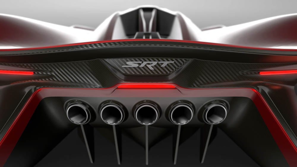 FCA US LLC has revealed new images of the SRT Tomahawk Vision Gr