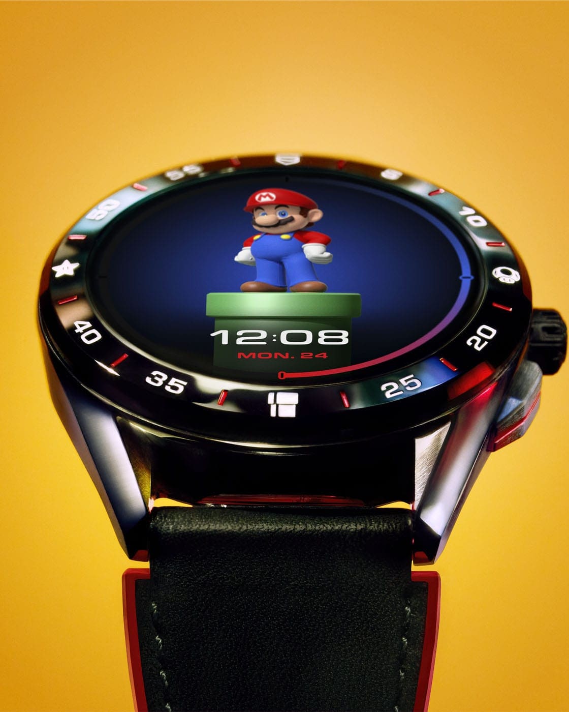 super mario tag heuer watch 1