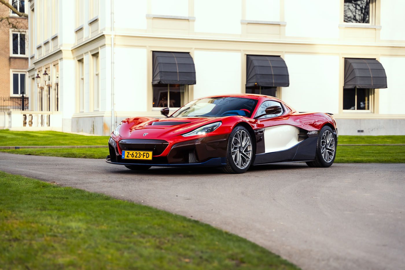 the first dutch registered rimac nevera 7