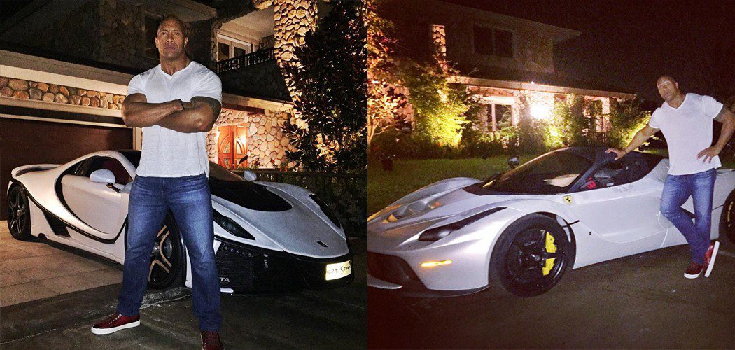 Dwayne "The Rock" Johnson Gets LaFerrari and GTA Spano