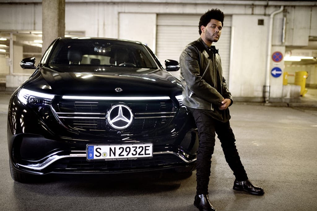 „Enjoy Electric.“ – Die Kampagne zum Mercedes-Benz EQC: Eine neue Ära der Mobilität mit Weltstar und Creative Director The Weeknd"Enjoy Electric." – The campaign for the Mercedes-Benz EQC: A new era of mobility with global star and Creative Dir