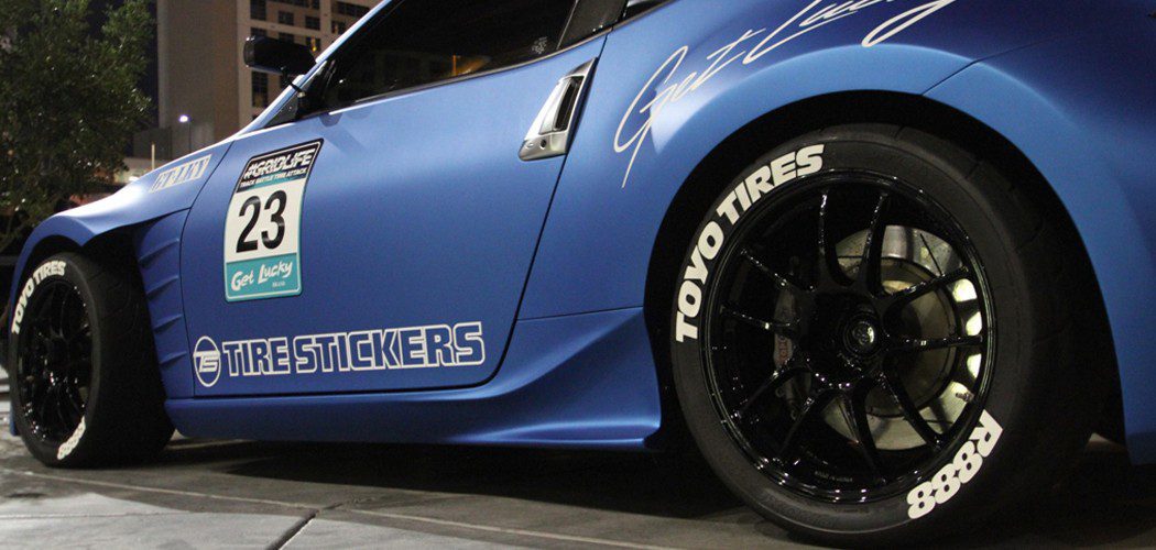 Tire Stickers SEMA 2015