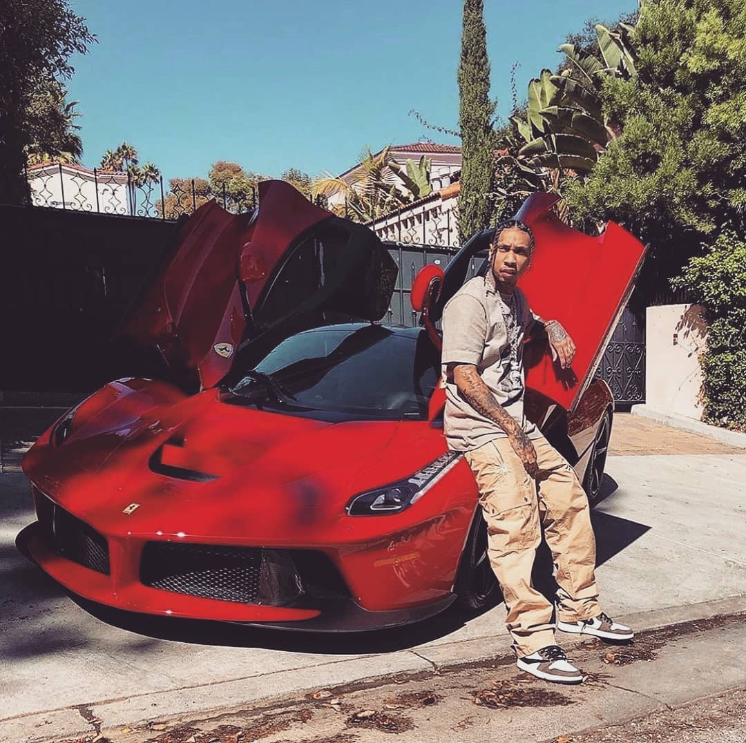 tyga-laferrari