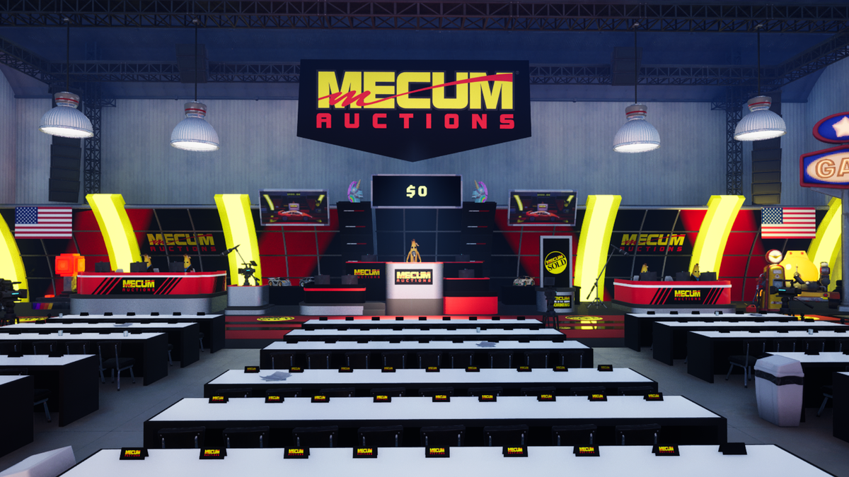 Mecum Auctions Enters Fortnite With Virtual Car Sales