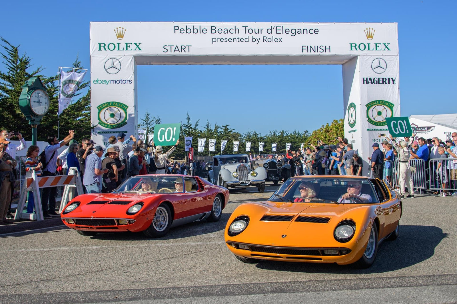 Pebble Beach Is Hosting the World's Largest Lamborghini Miura Gathering