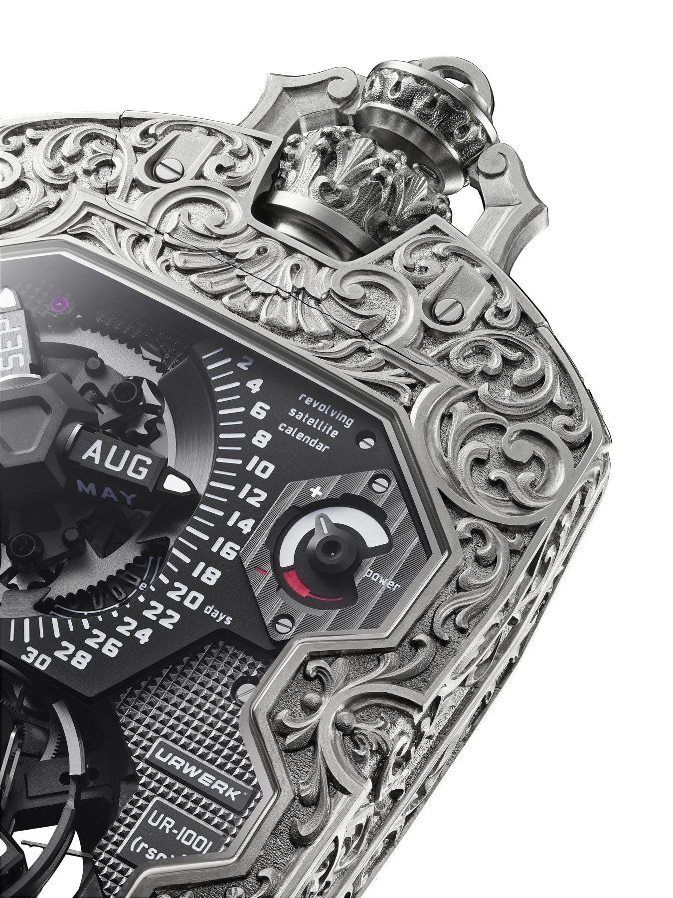 URWERK Reveals Its One-Off UR-1001 Amadeus Titanium Pocket Watch