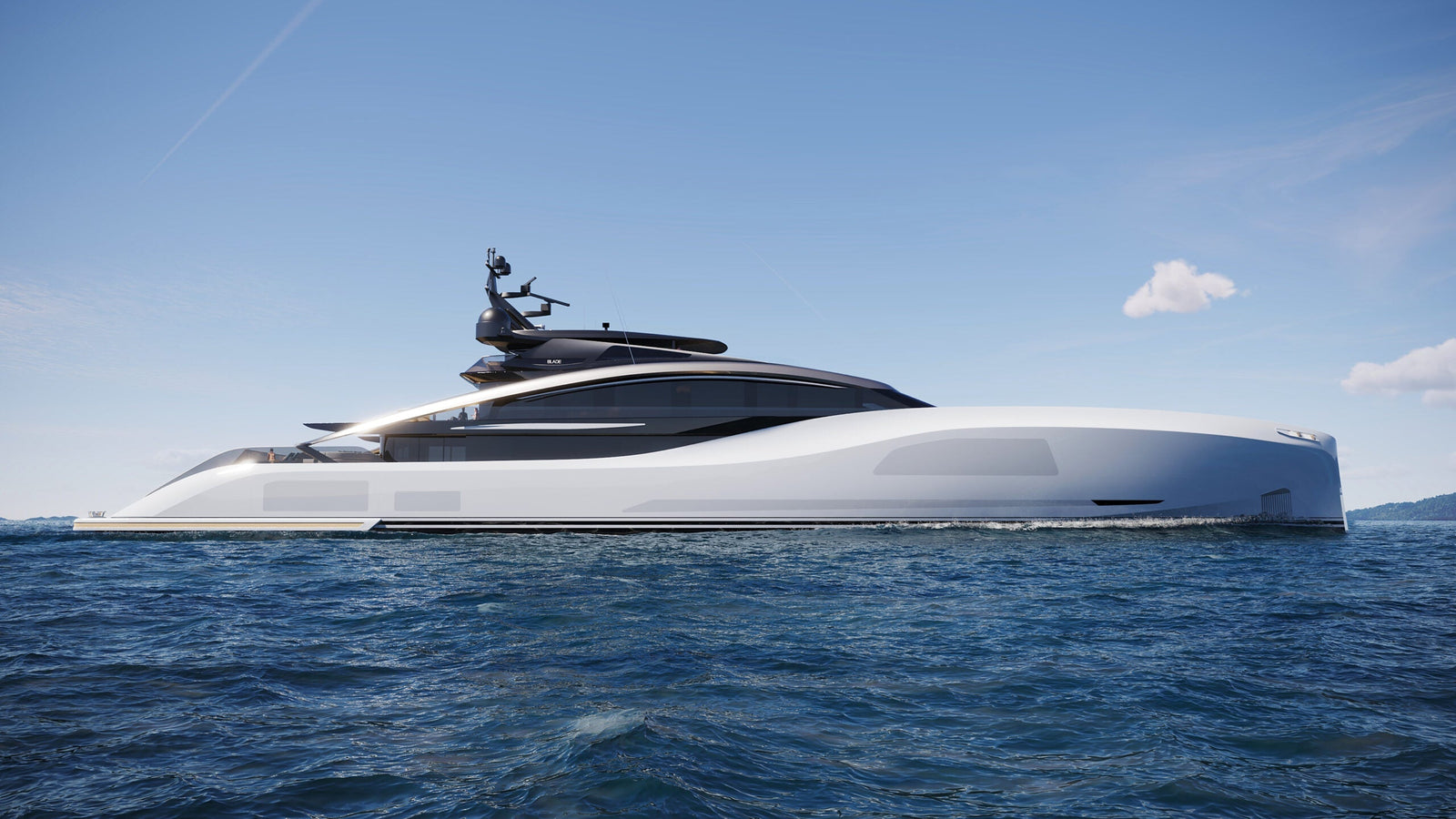 ISA Yachts x Lobanov Design Unveil Its 70M 'Blade' Superyacht