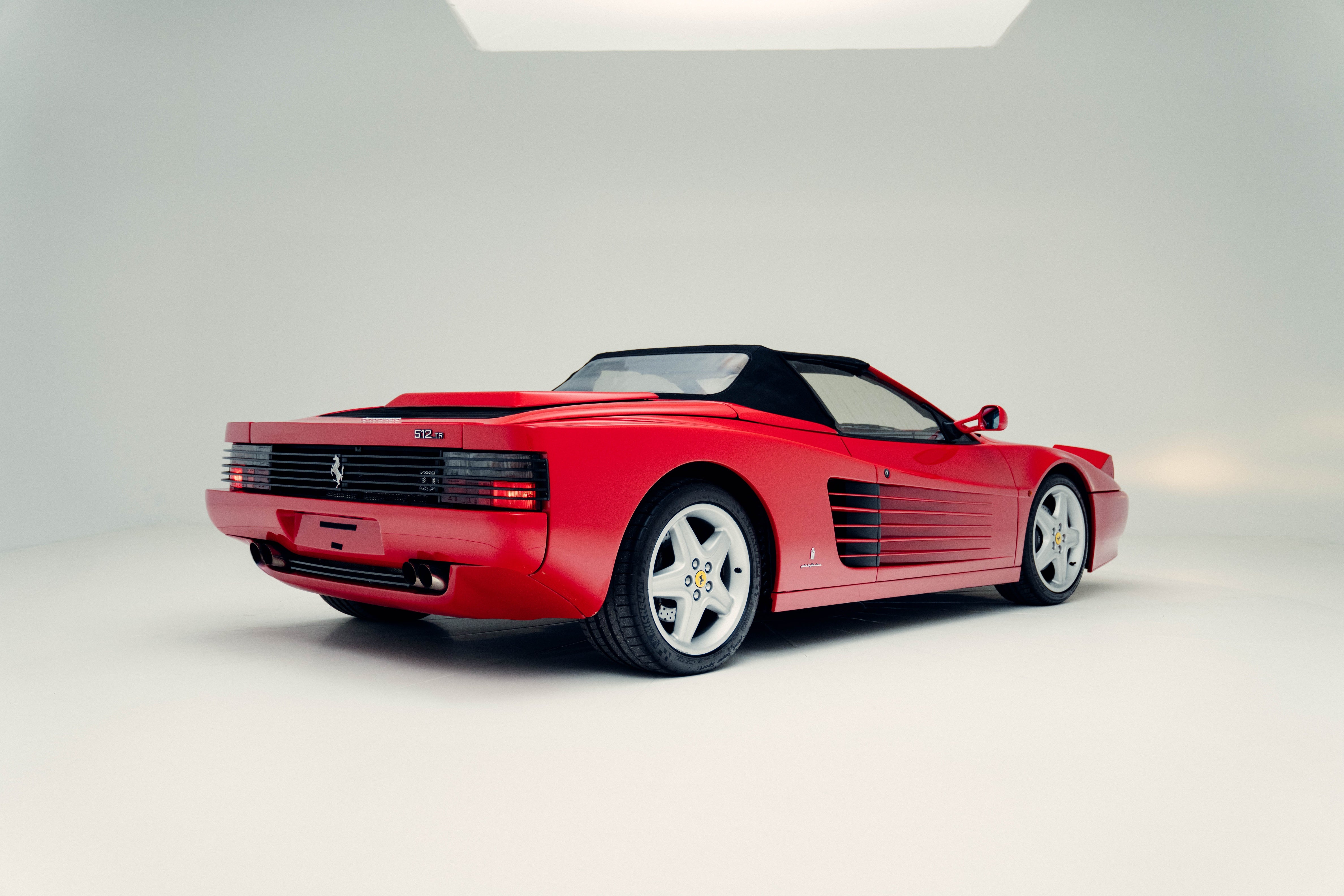 One-Off Ferrari 512 TR Spider With Saudi Royal Provenance Lands on