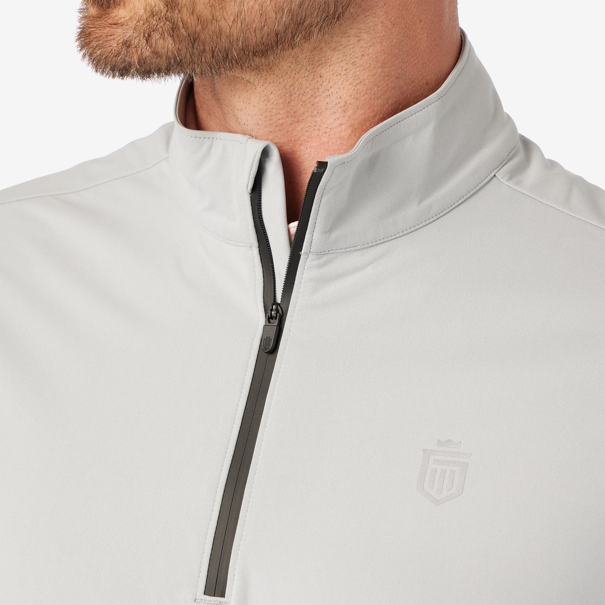 3-Layer Quarter Zip Shell Jacket