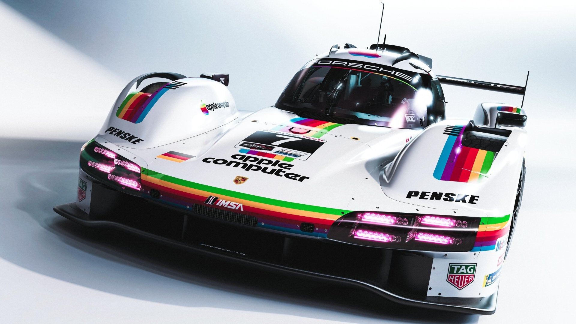  507 スポーツ ツアラー - メルクリン #8022 Porsche's 963 Brings Back the Apple Livery at Laguna Seca – duPont