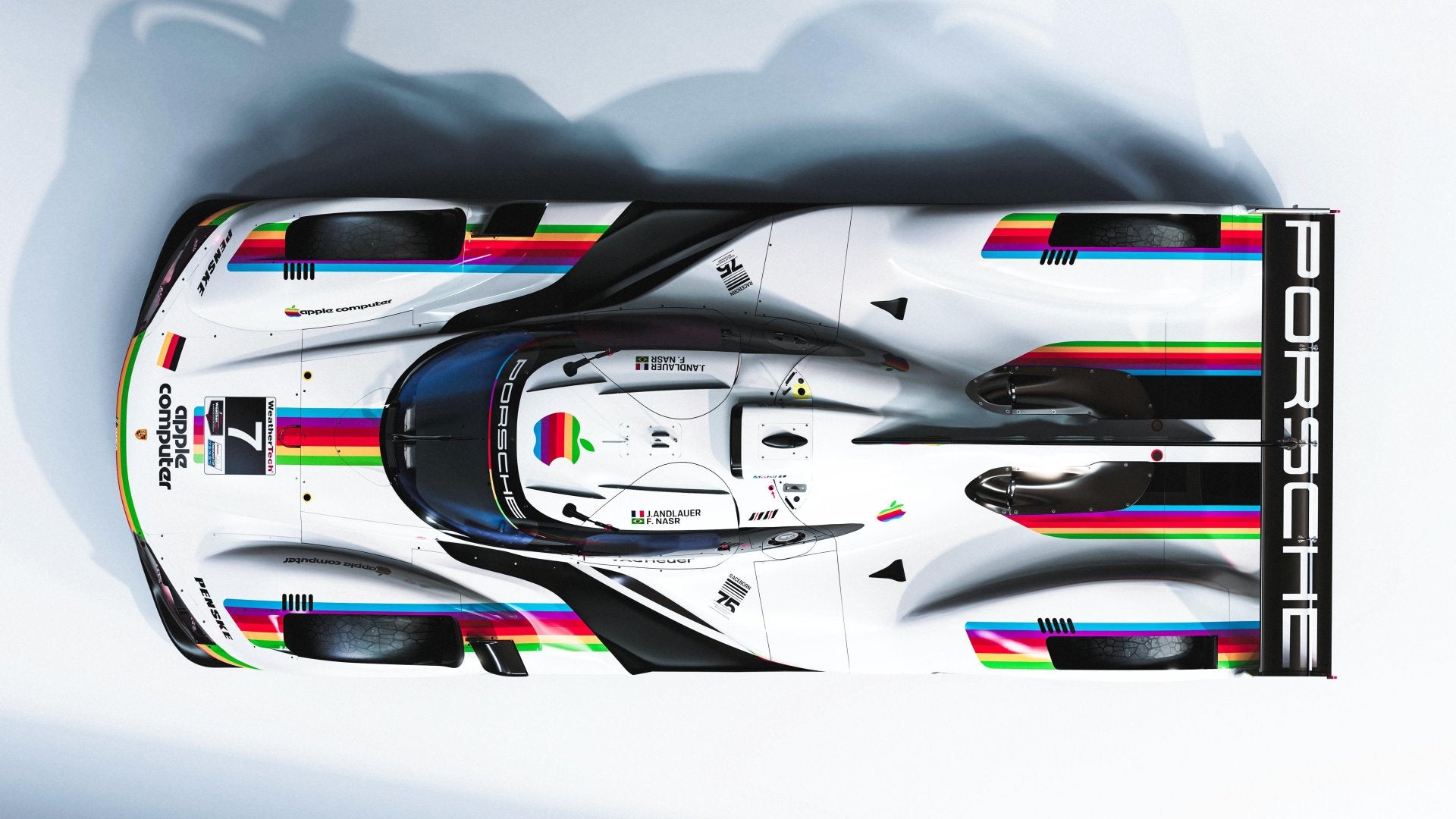 Porsche's 963 Brings Back the Apple Livery at Laguna Seca – duPont