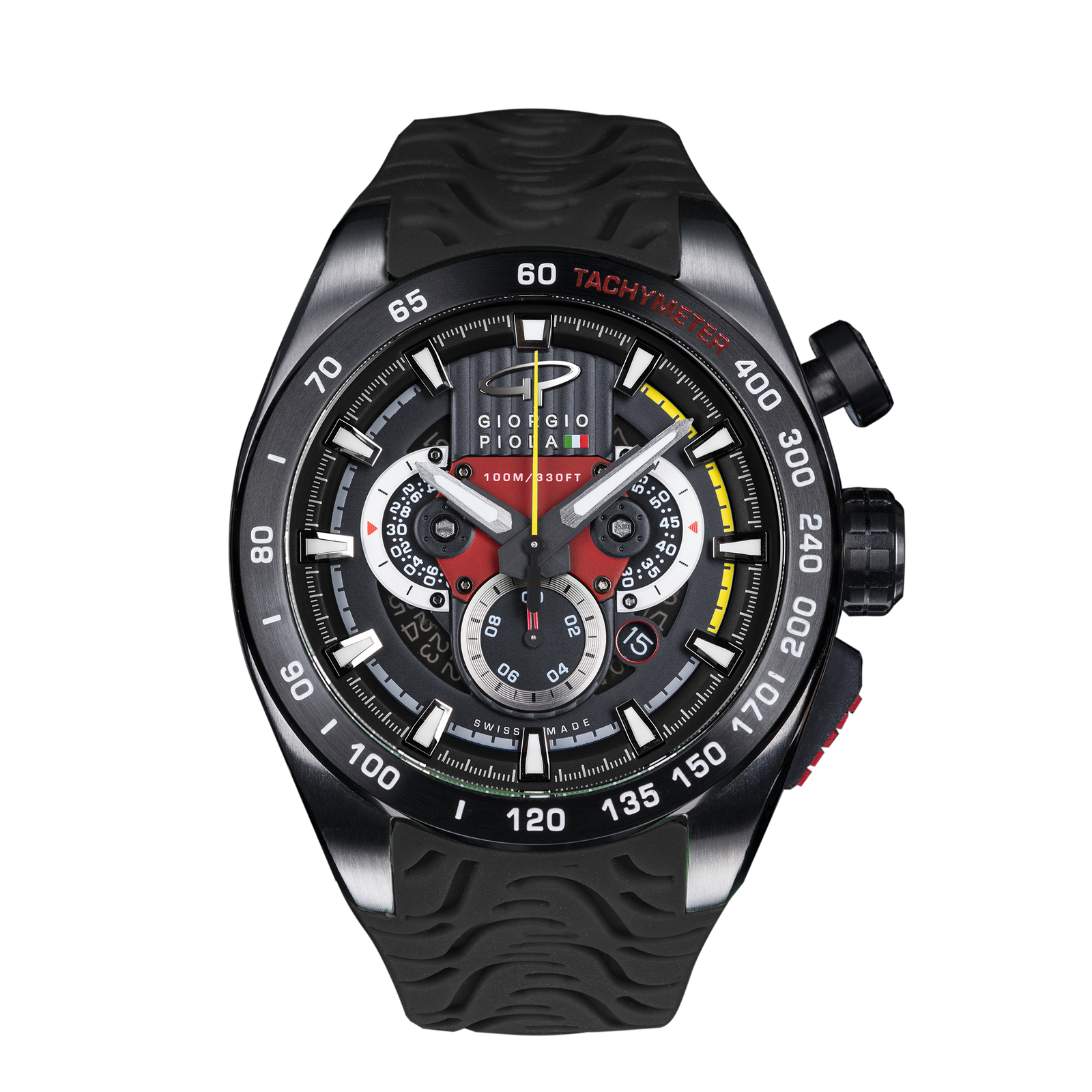 SHIFT - Black Swiss Sport Chrono Watch