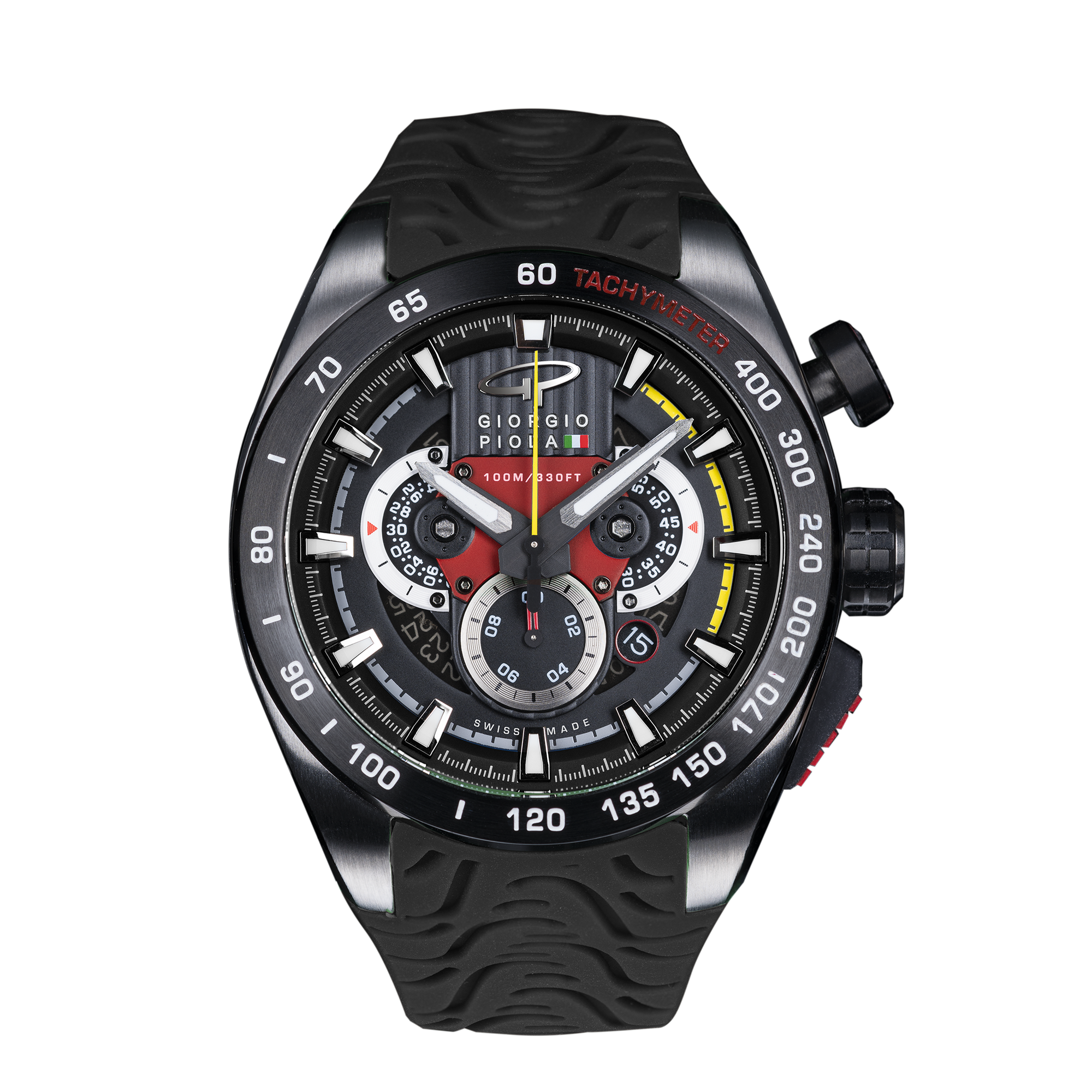 SHIFT - Black Swiss Sport Chrono Watch