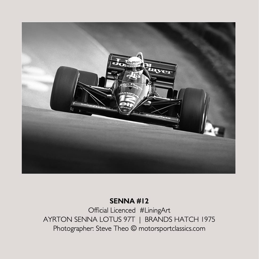 Keyring - Senna 85 Commemorative