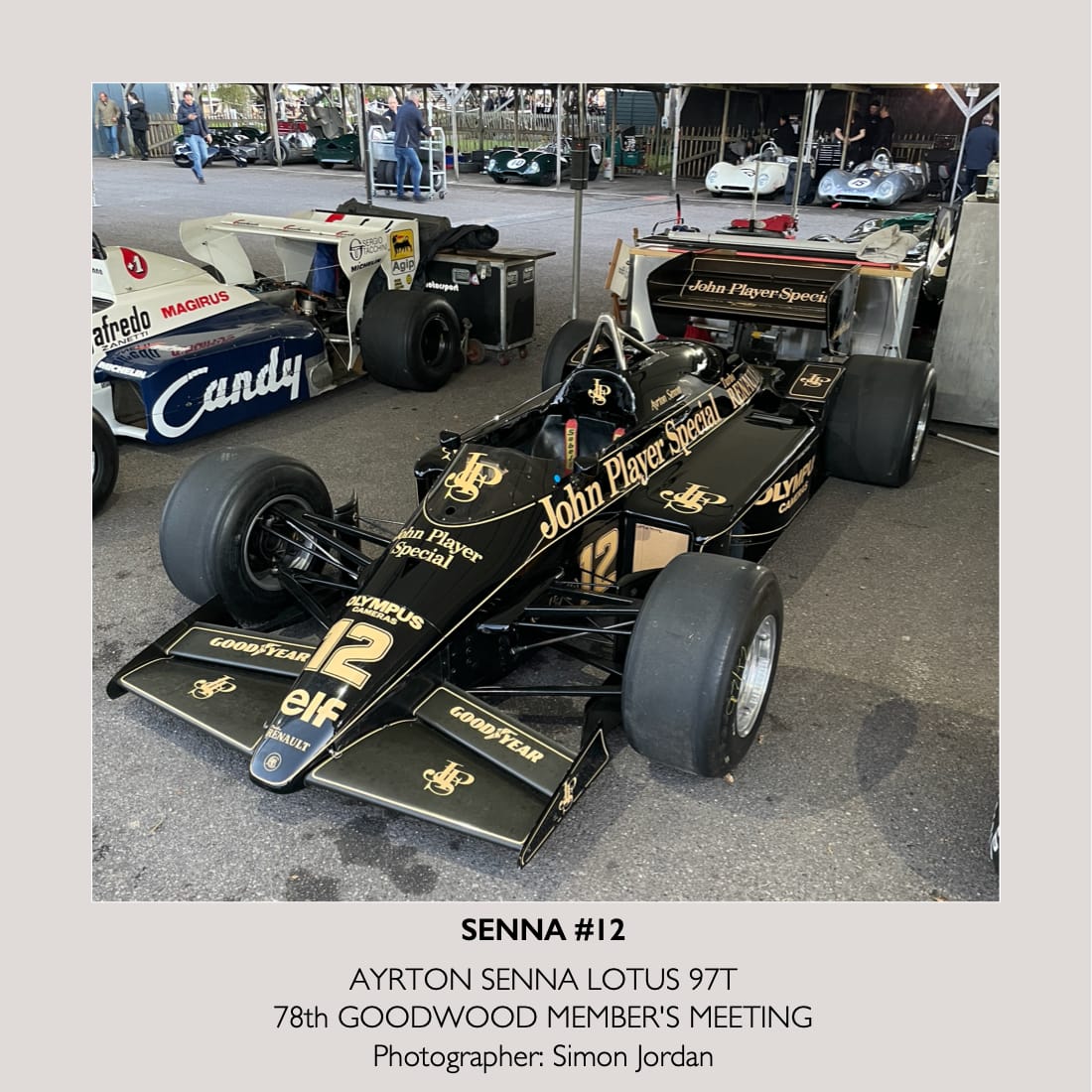 GTO Holdall - Senna 85 Commemorative