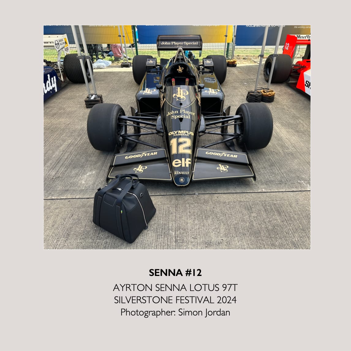 Twin Tech Case - Senna 85 Commemorative
