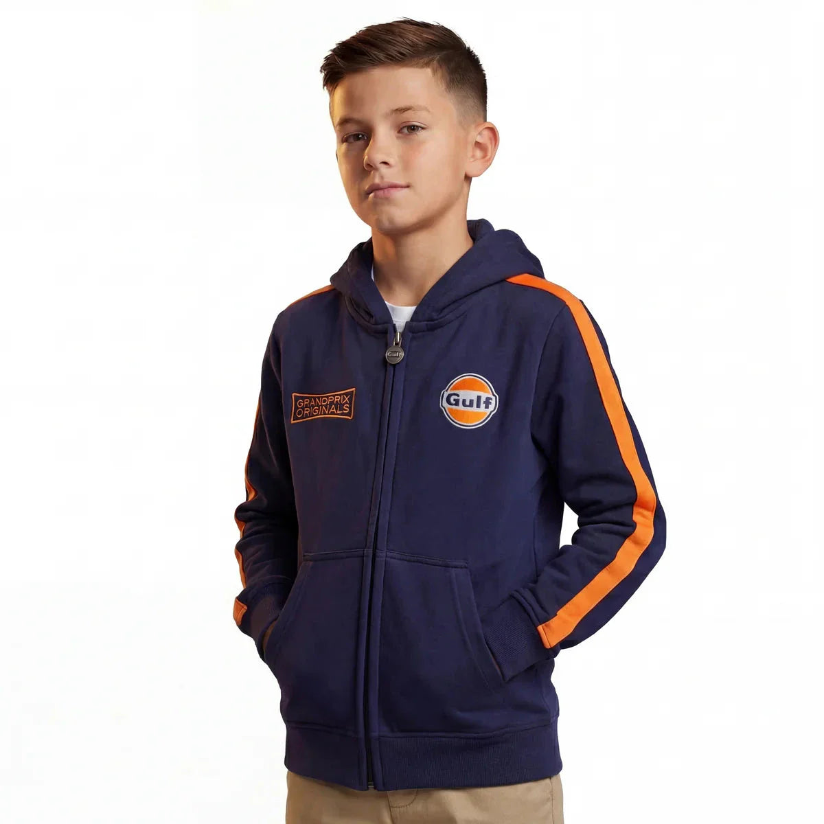GrandPrix Originals Kids Gulf Hoodie - Youth Navy