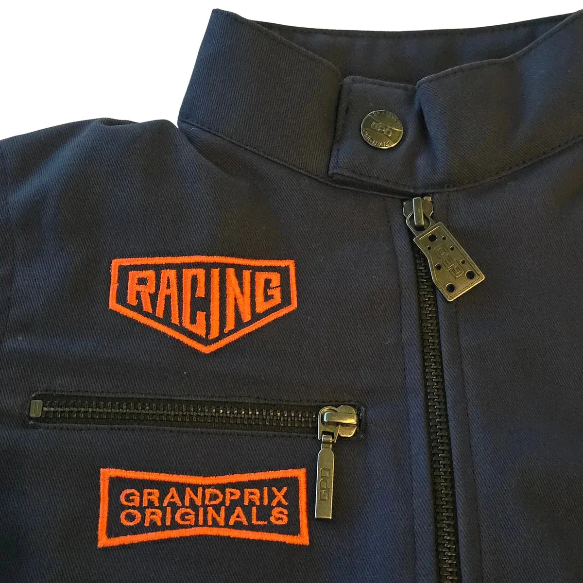 GrandPrix Originals Kids Gulf Roadmaster Bomber Jacket - Youth Navy